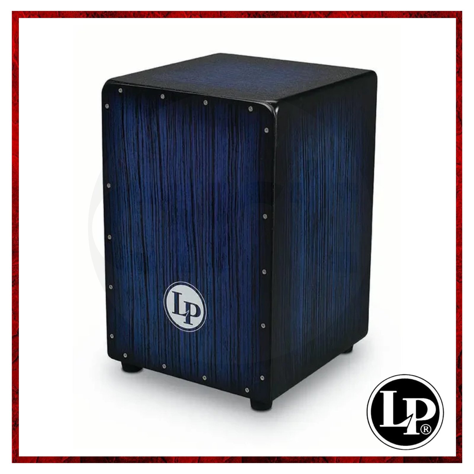 Cajón LP Aspire Azul LPA1332-BBS | Percusión versátil con estilo