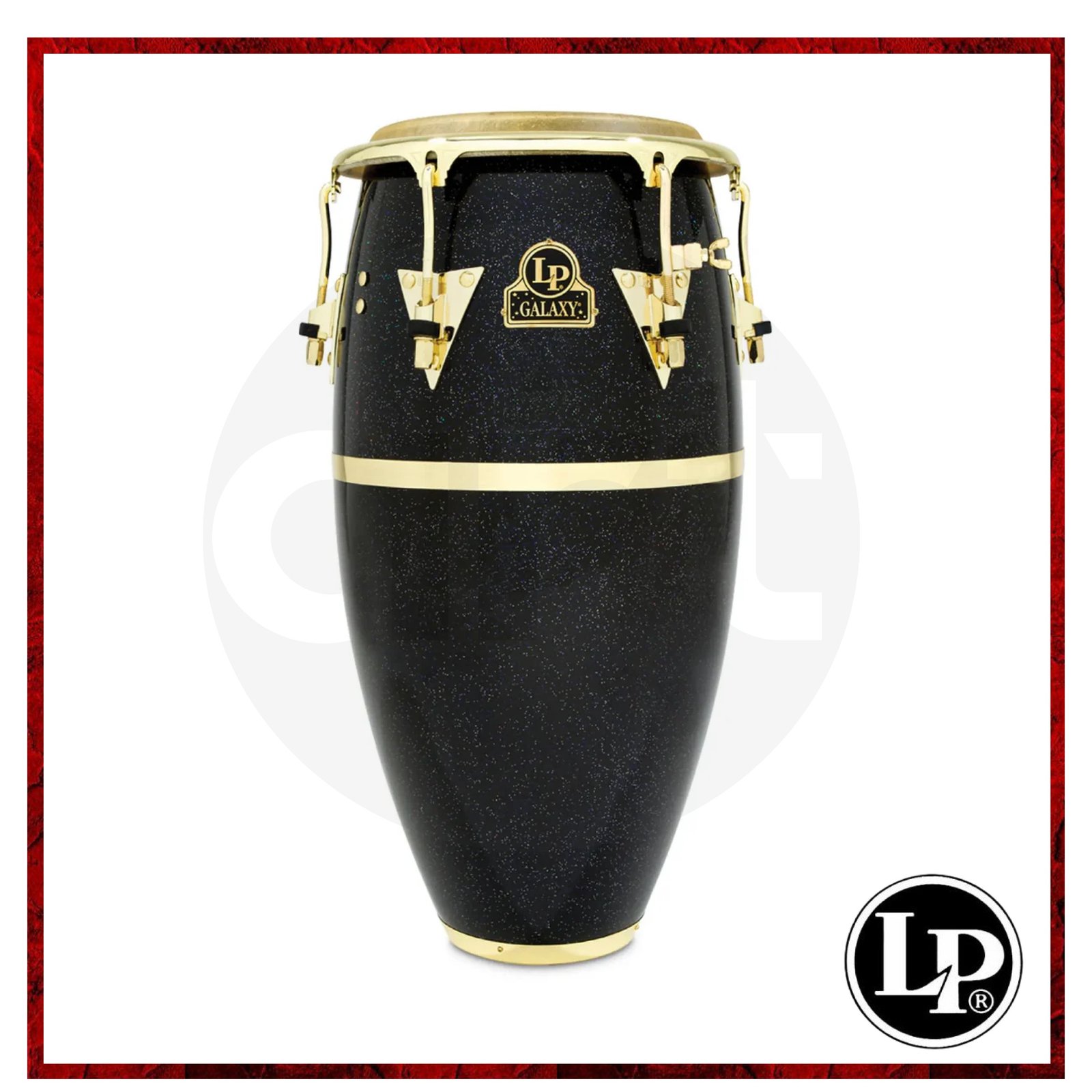 Conga LP Galaxy CCII 11" FG Black GD LP808Z
