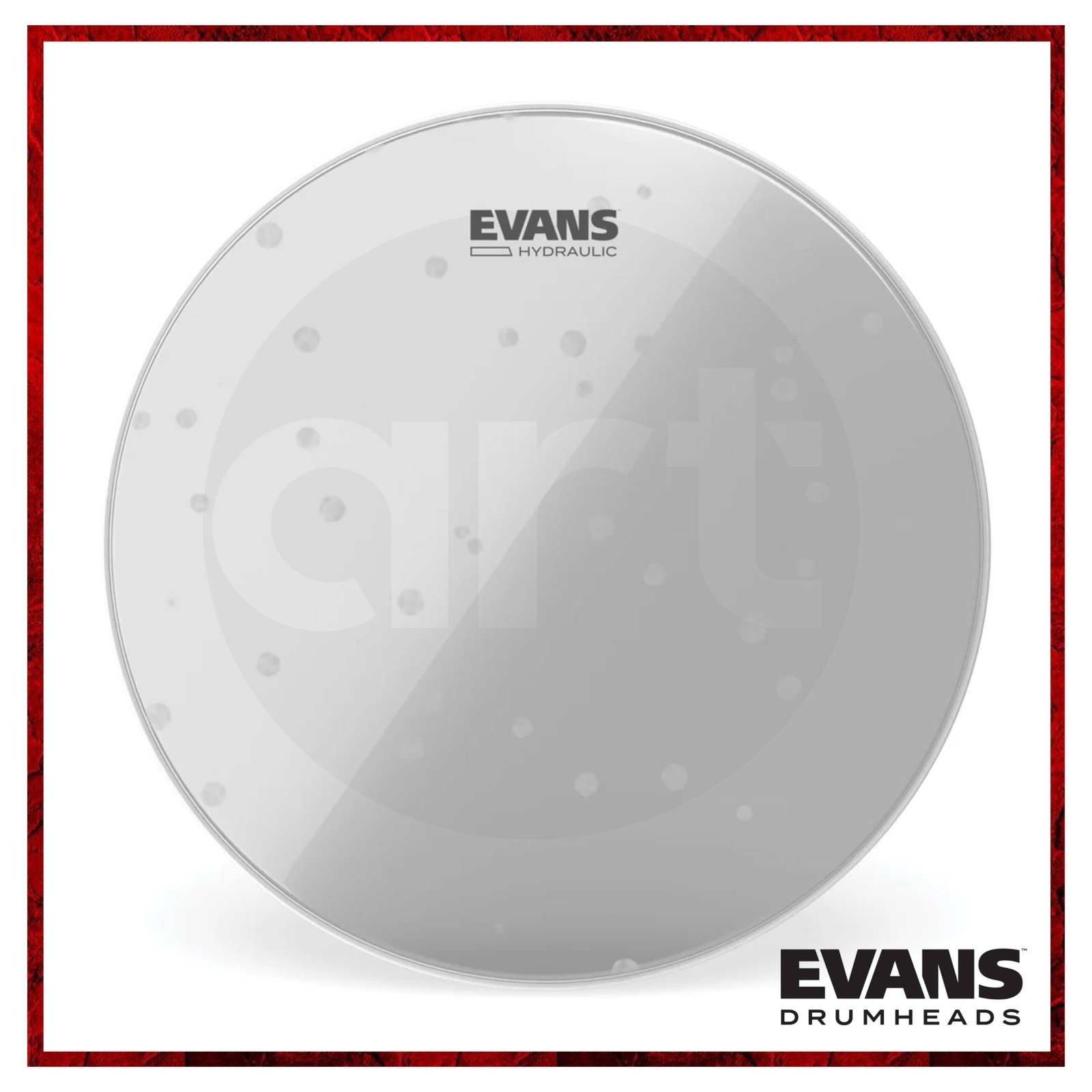 Parche de Redoblante Superior Evans Hydraulic Glass 14" EV-HD14G