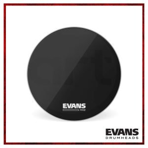 Bombo Marching Evans MX2 16" Negro - Parche para Marcha