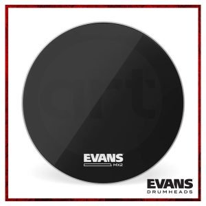 Bombo Marching Evans MX2 24" Negro Ref. EV-MX2N24BB
