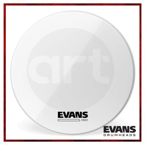 Bombo Marching Evans Mx1 26" Blanco