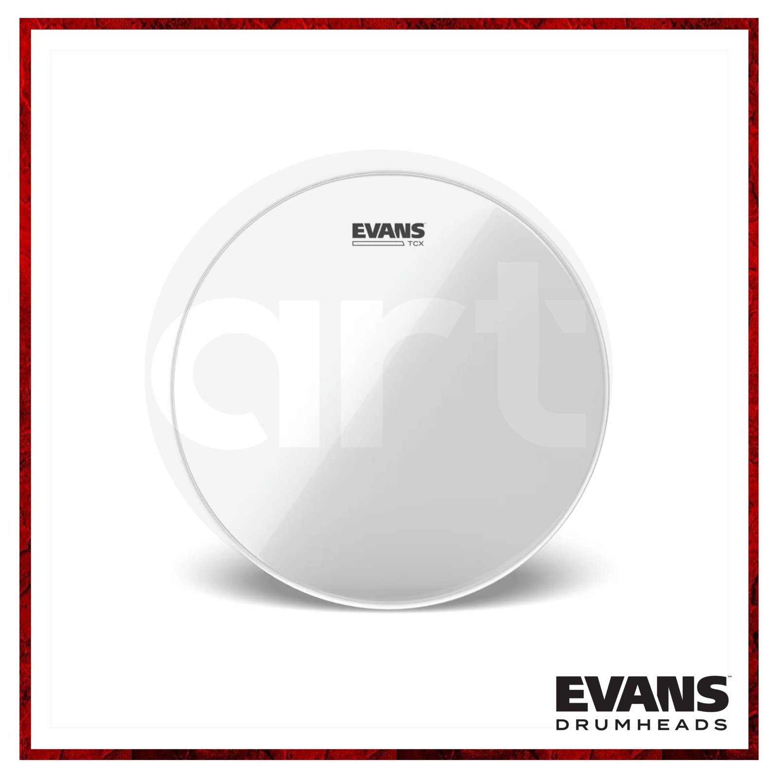 Parche para Multitenor Evans Transparente TCX Multi-Tenor 10"