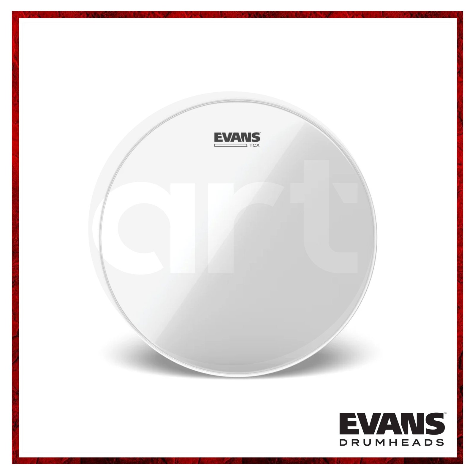 Parche para Multitenor Evans Transparente TCX Multi-Tenor 12" EV-TCX12
