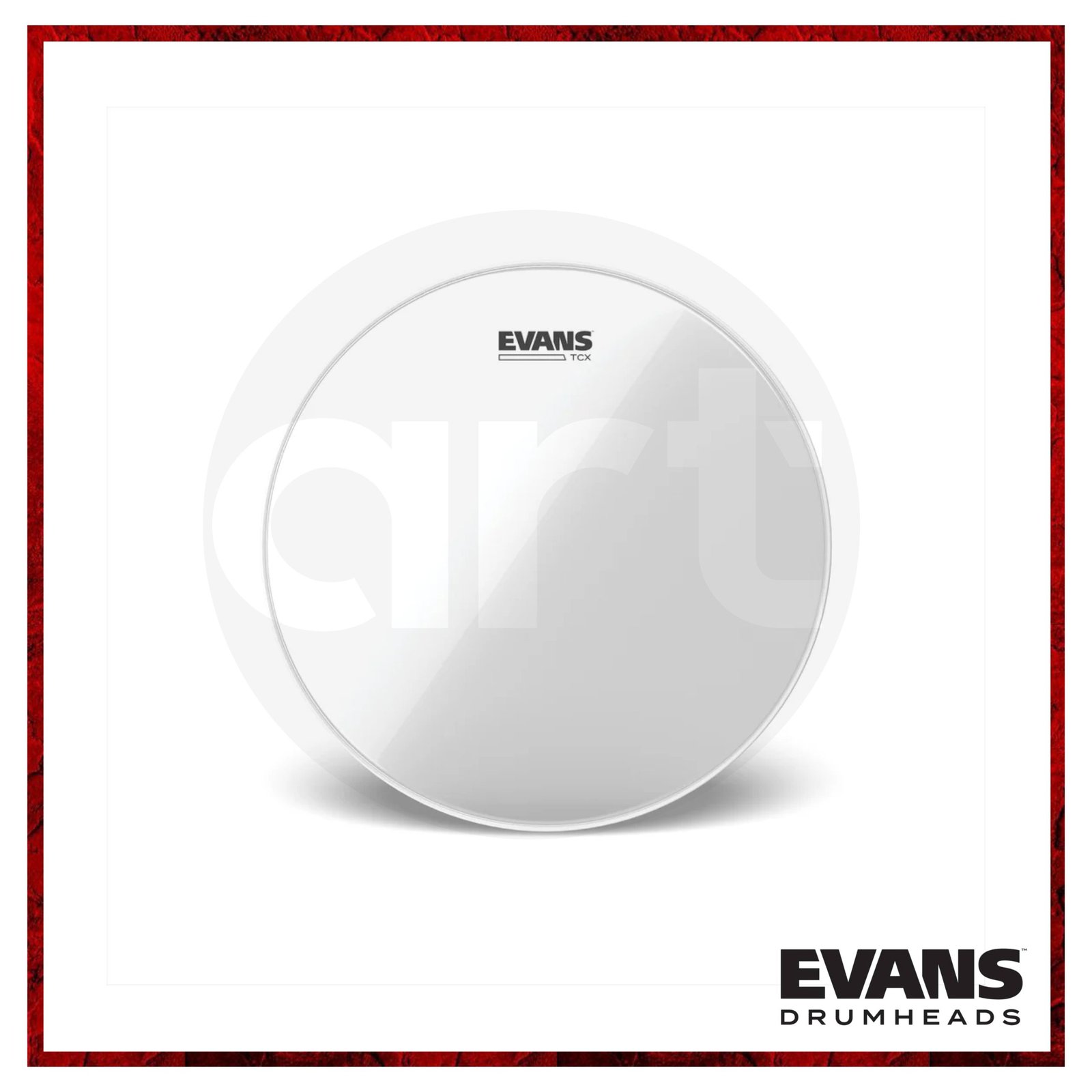 Parche para Multitenor Evans Transparente TCX Multi-Tenor 6"