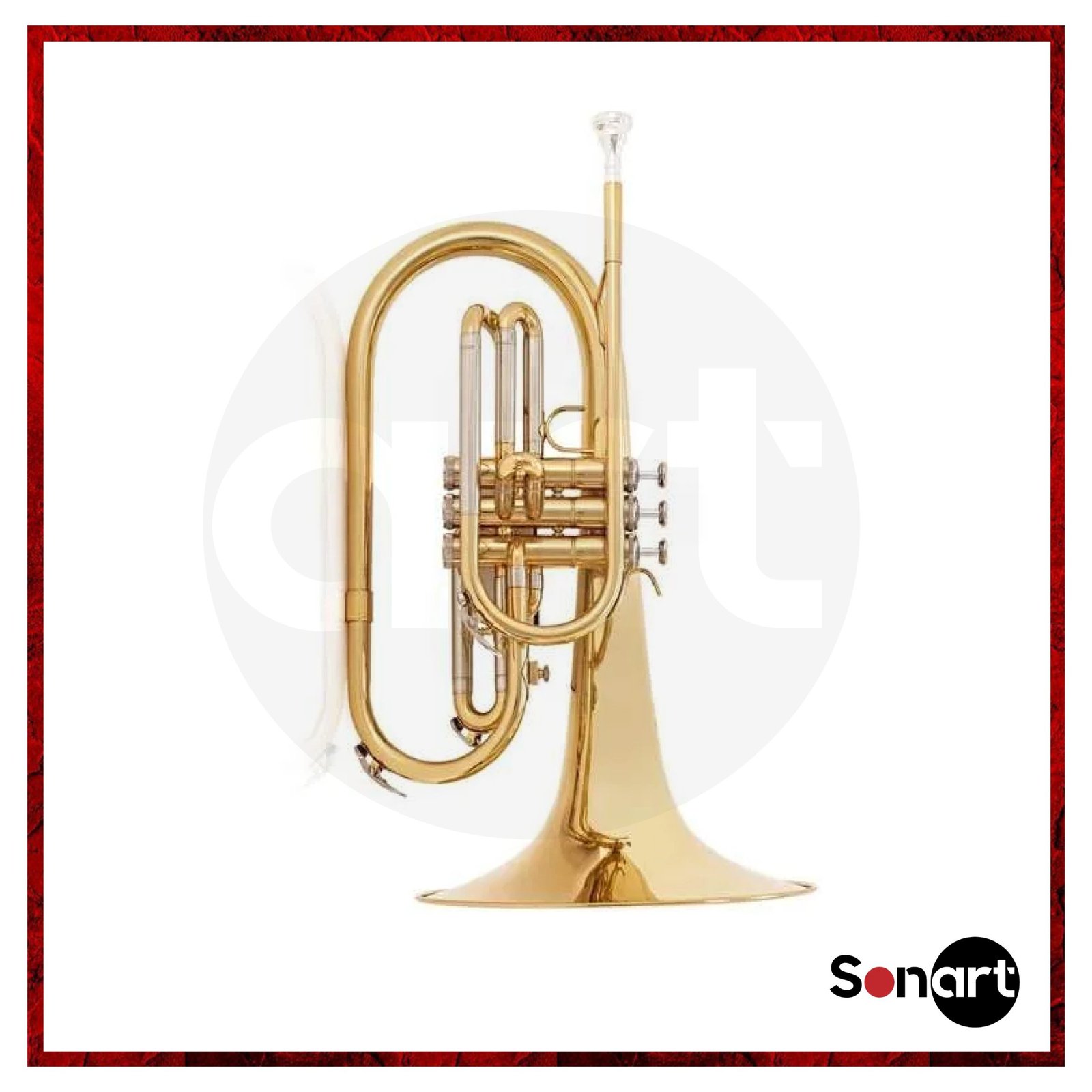 Melófono Scala Italy MELOF-SC en Fa acabado dorado