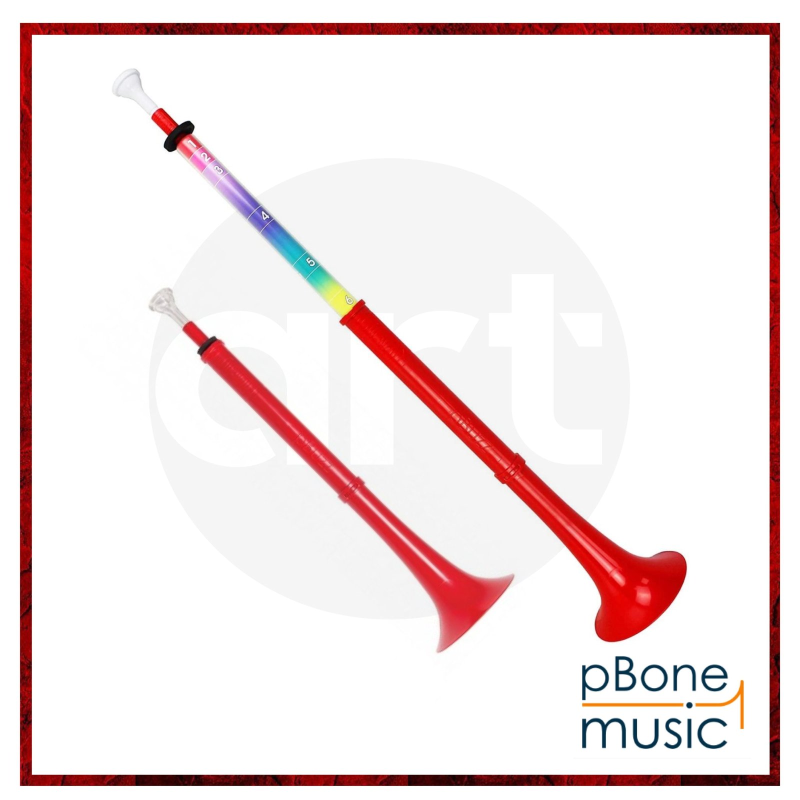 Trombón Pbuzz Rojo Escolar ref: PBUZZ-RJ