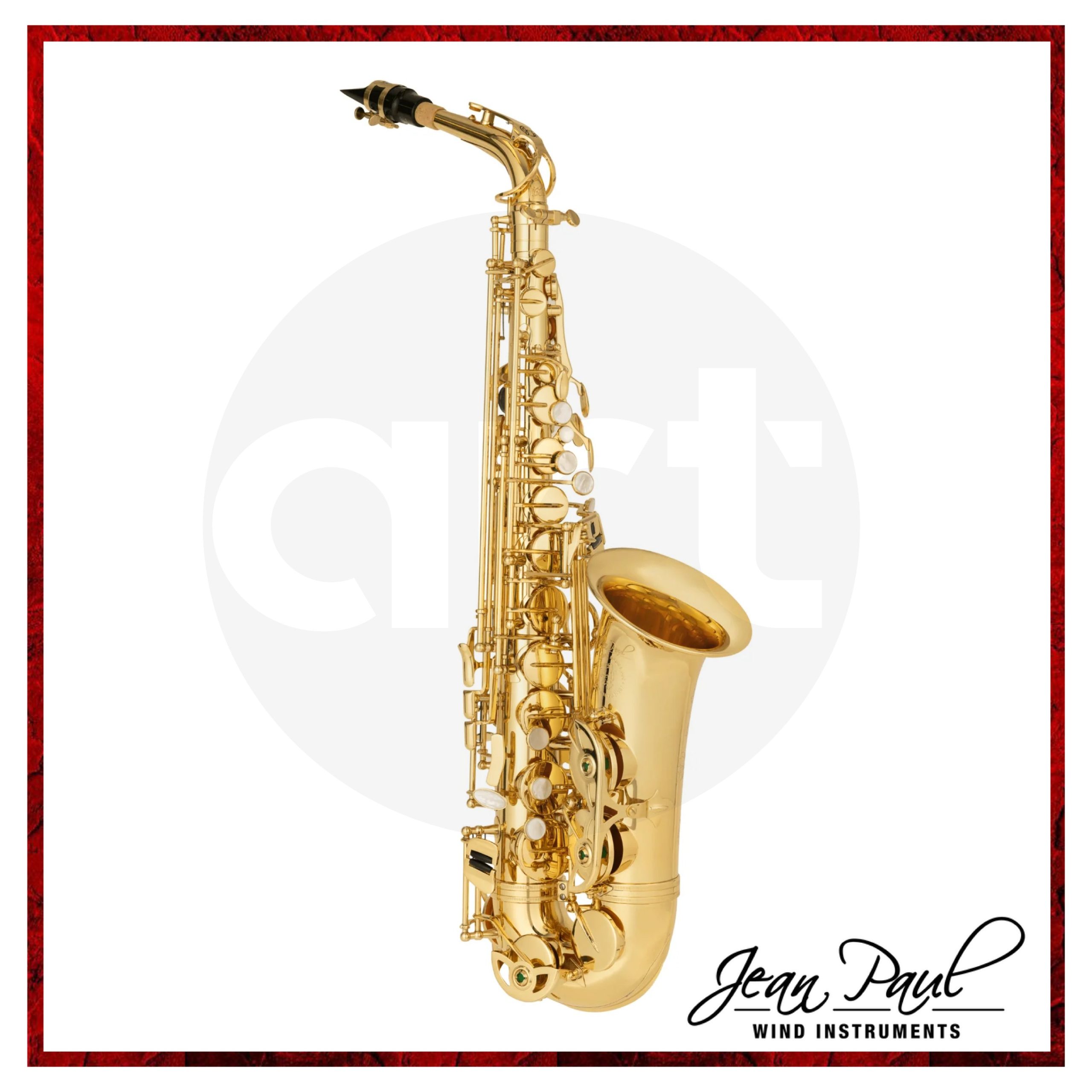 Saxofón Alto Semi Profesional Dorado Jean Paul AS-660