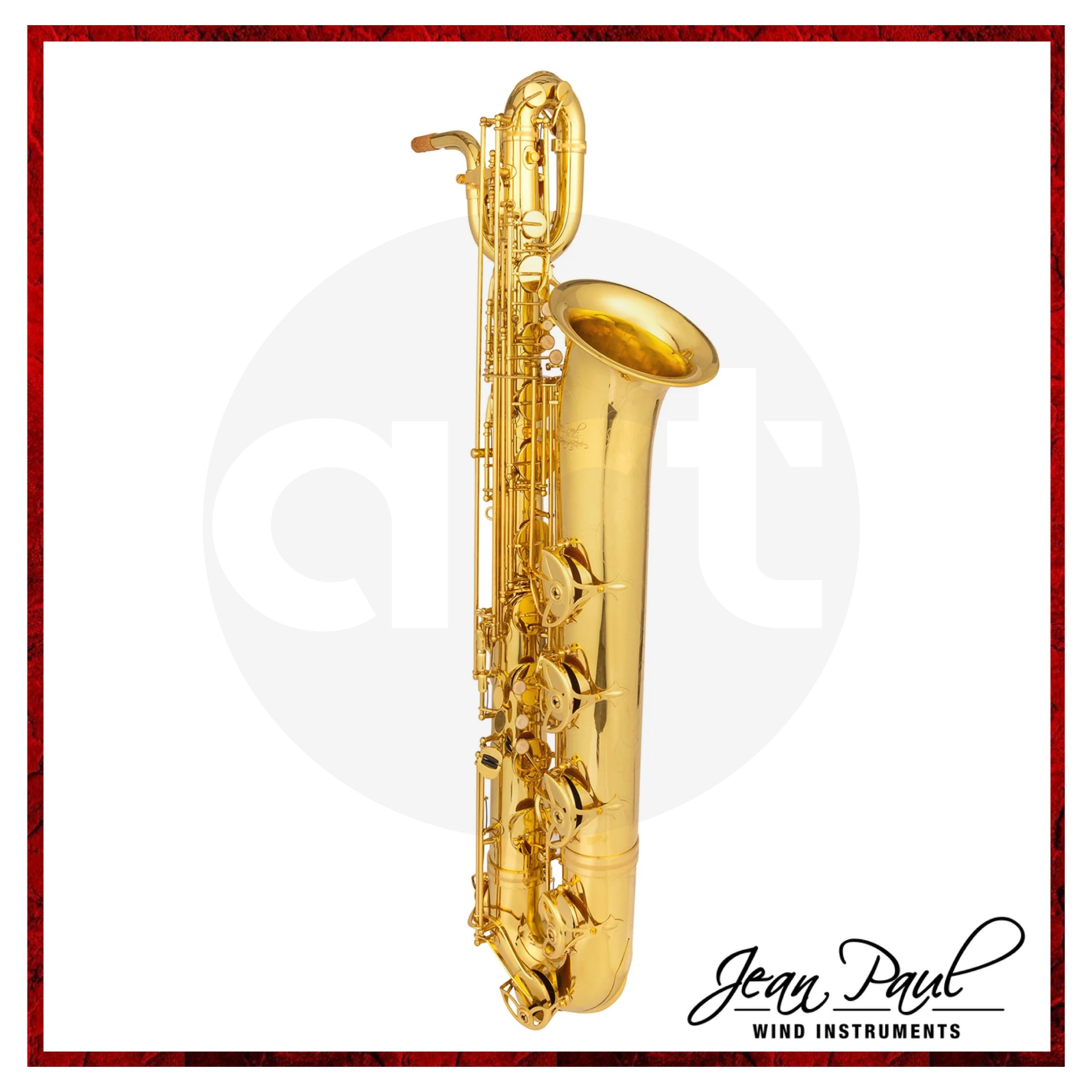 Saxofón Barítono Jean Paul Semi Profesional Dorado BS-600