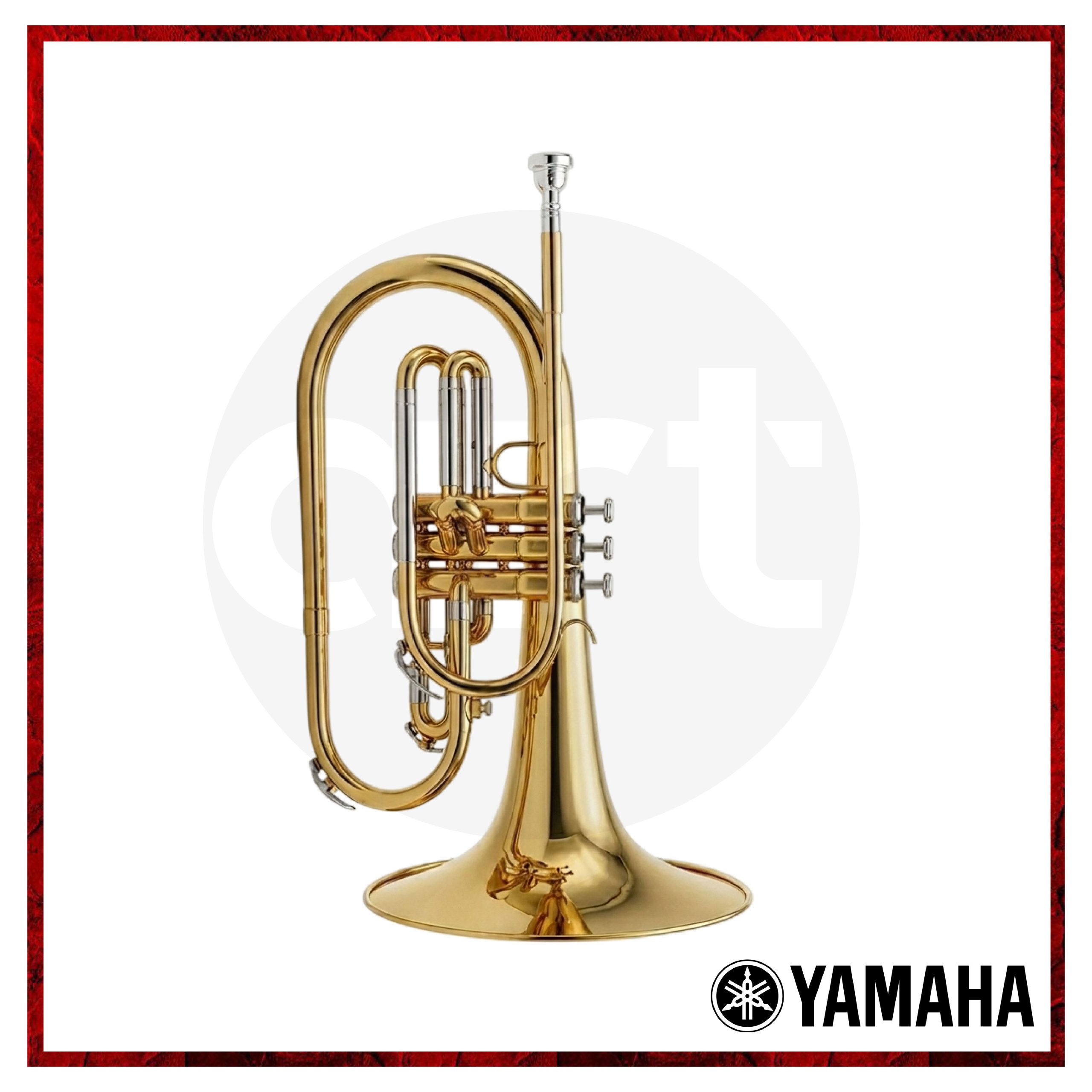 Melófono de Marcha Plateado Yamaha YMP-204MS