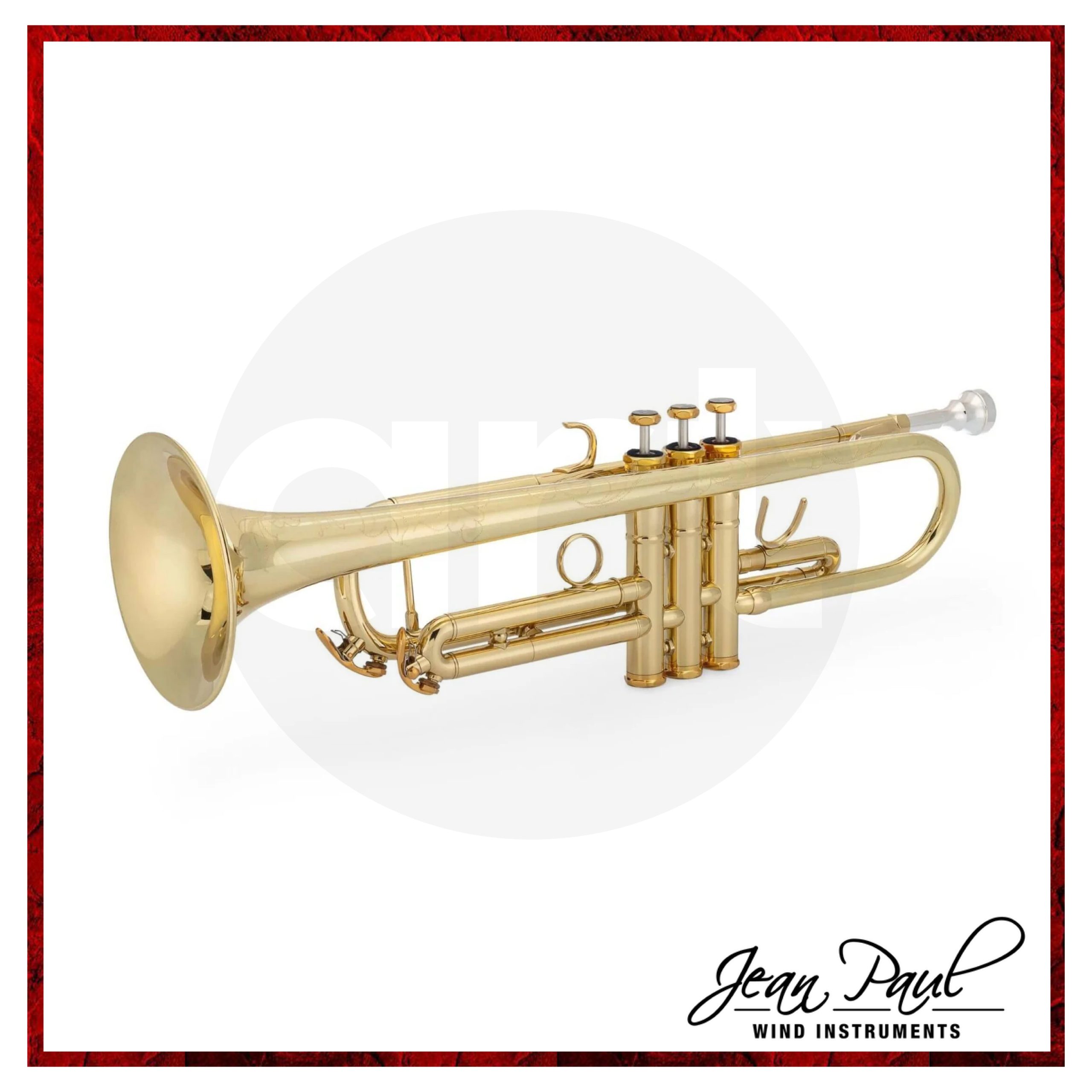 Trompeta Profesional Jean Paul TR-860 Acabado Dorado