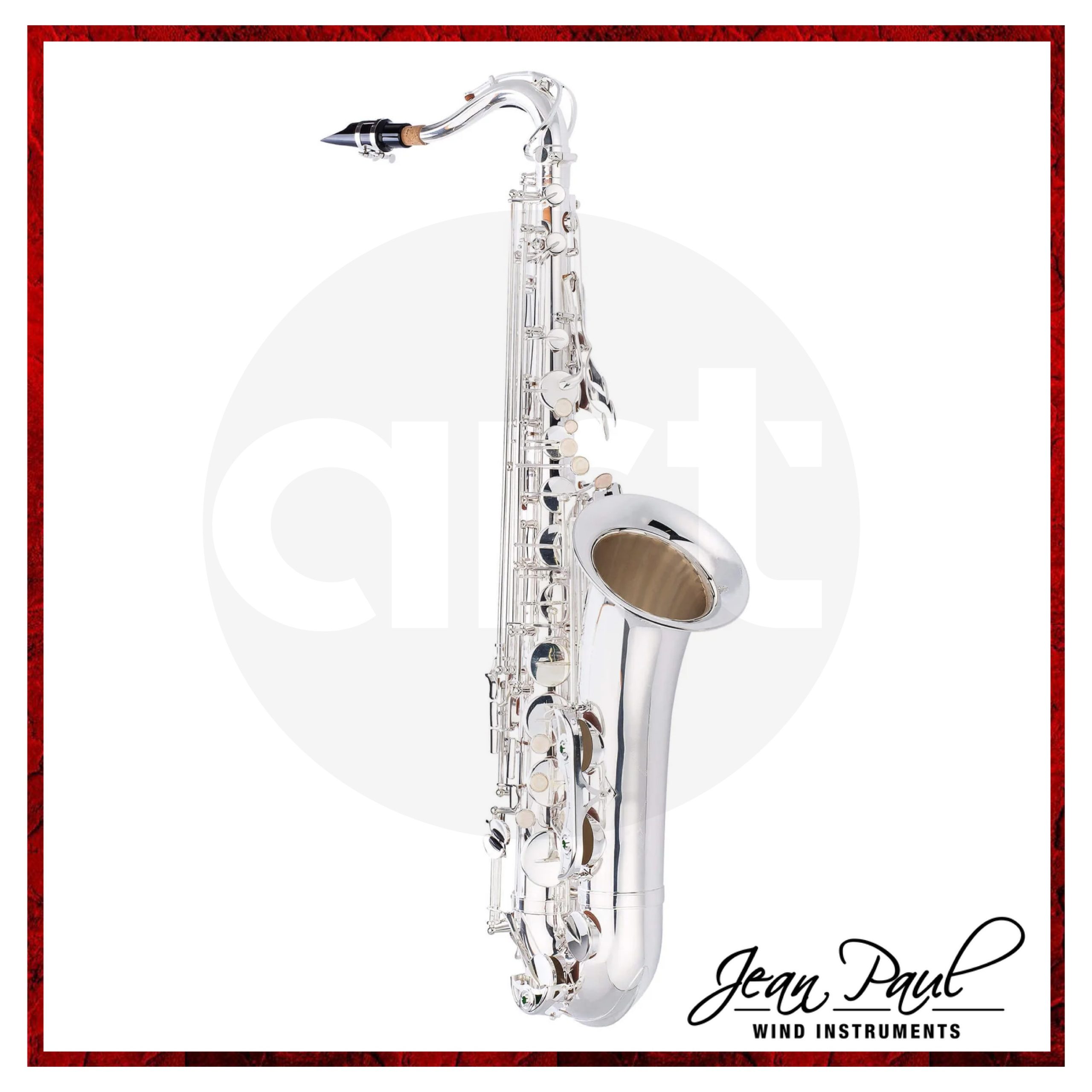 Saxofón Tenor Semi Profesional Plateado Jean Paul TS-660S